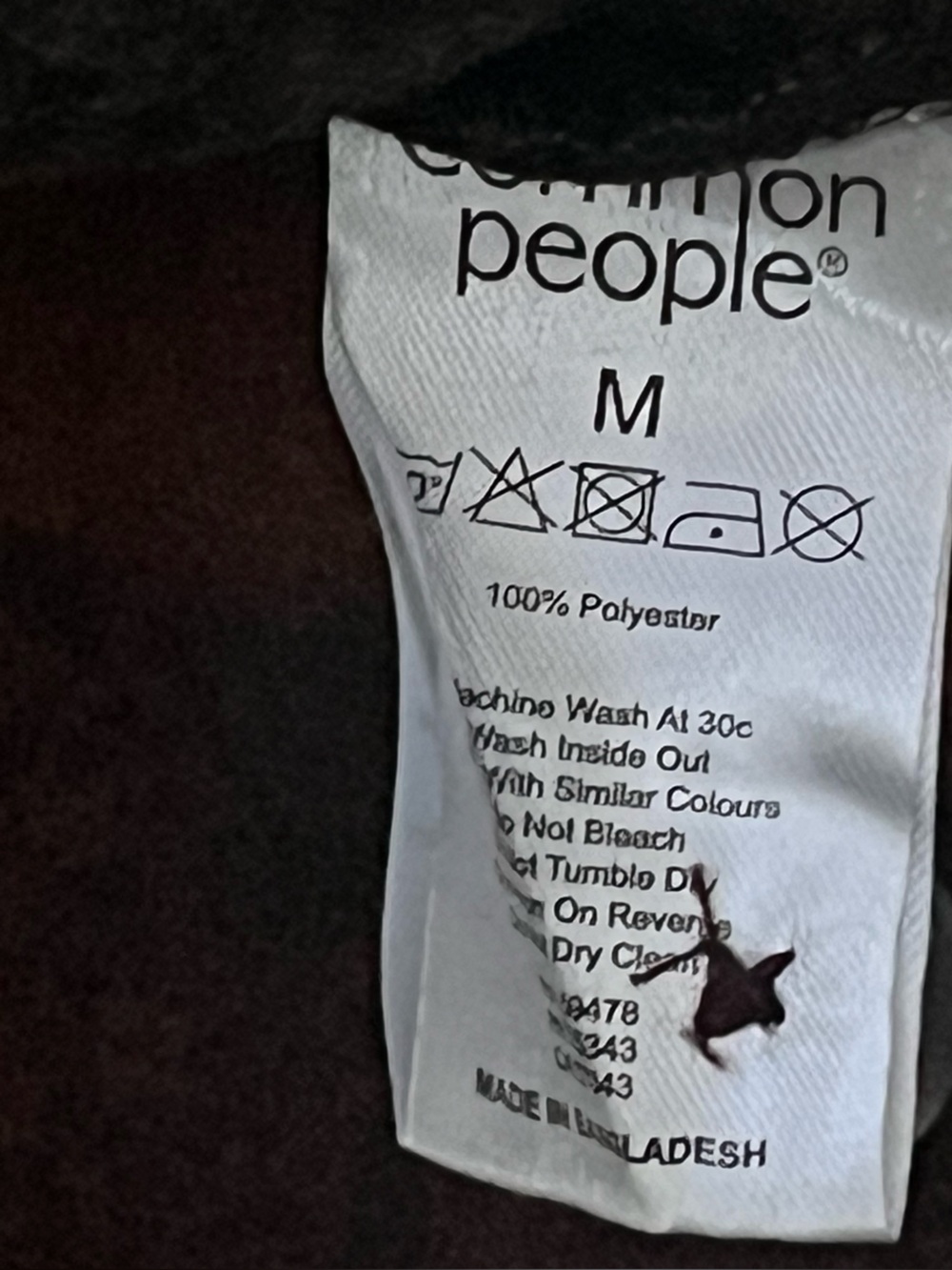 NWT Common People Jacob 3 Pocket Shacket - Picture 6 of 9